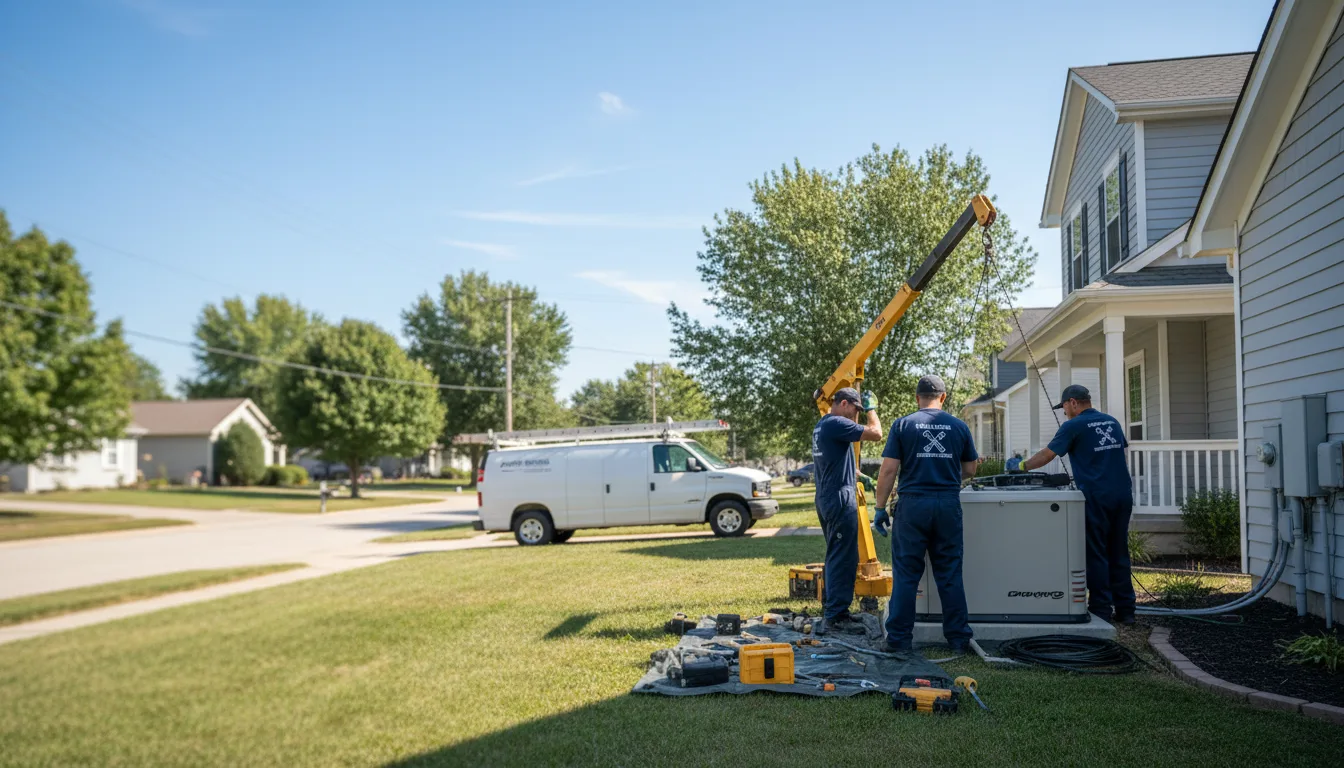 Generator Installation in Williamsburg, VA near me